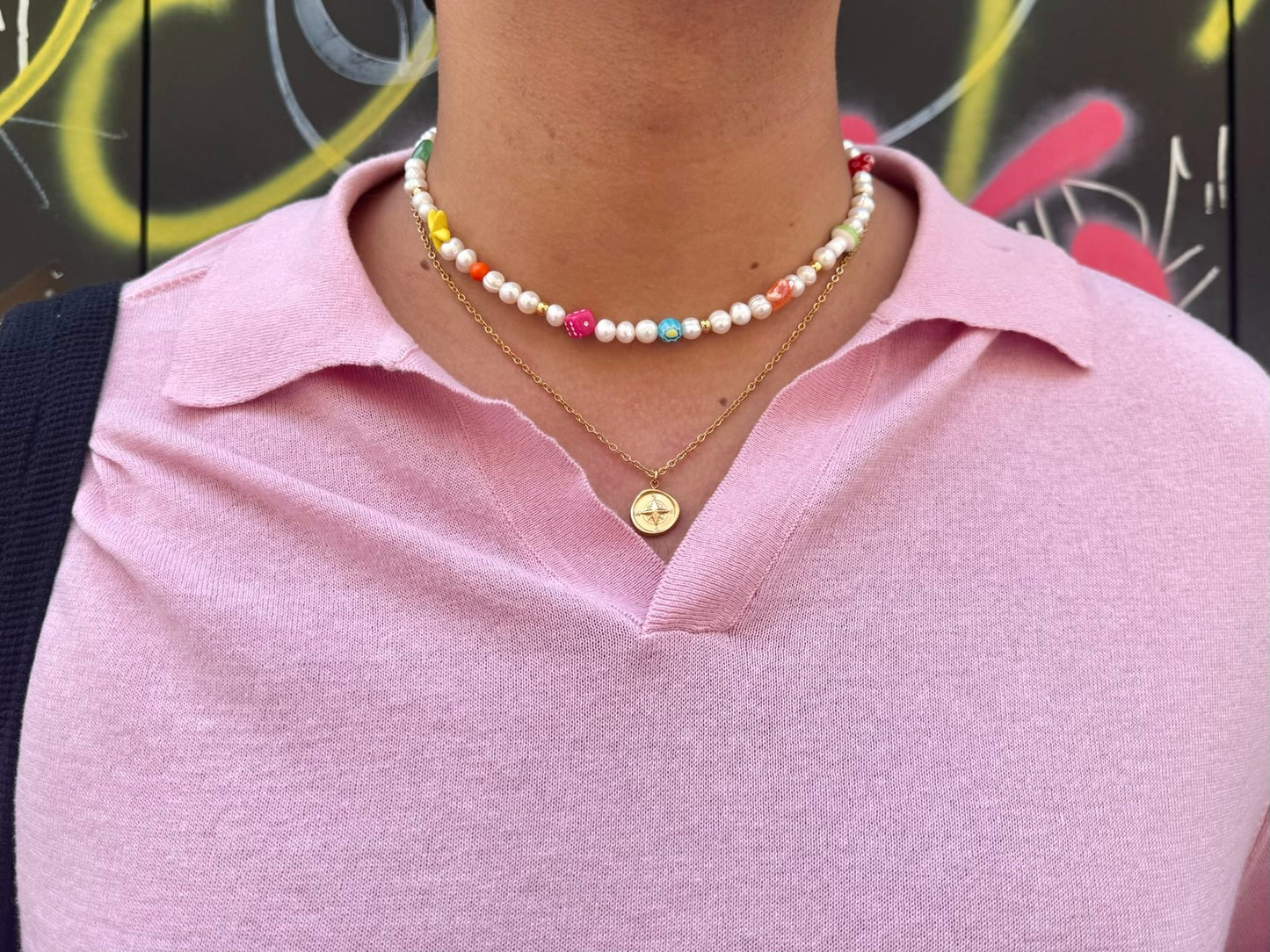 COLLAR JOY POP DORADO